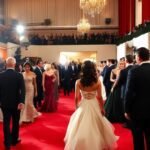 Celebrities on red carpets at Cannes and Met Gala.
