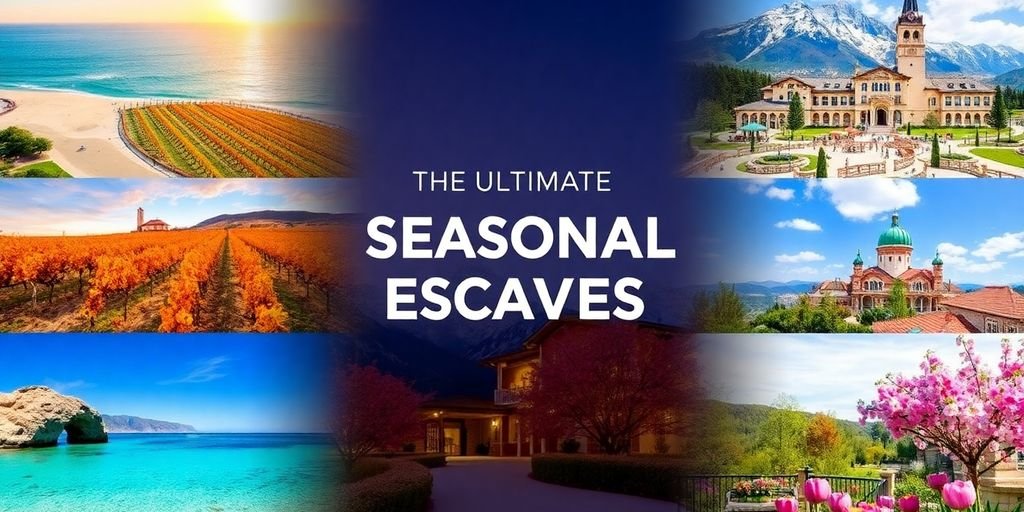 You are currently viewing Luxury Destinations to Visit Each Season of the Year
