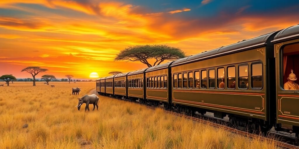 Read more about the article Africa’s Most Luxurious Safari Train Experiences