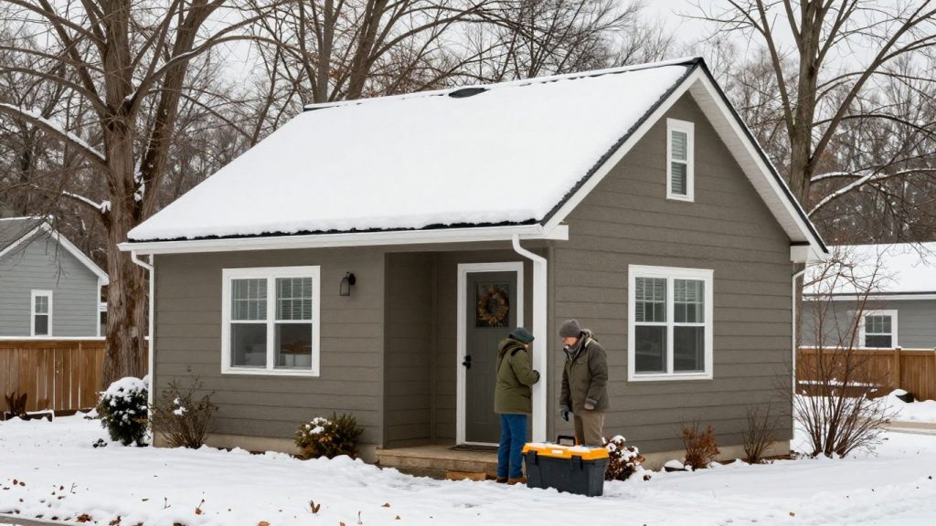 Rental property winterization preparation for shoulder season.
